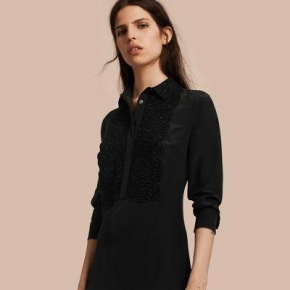 Burberry silk dress